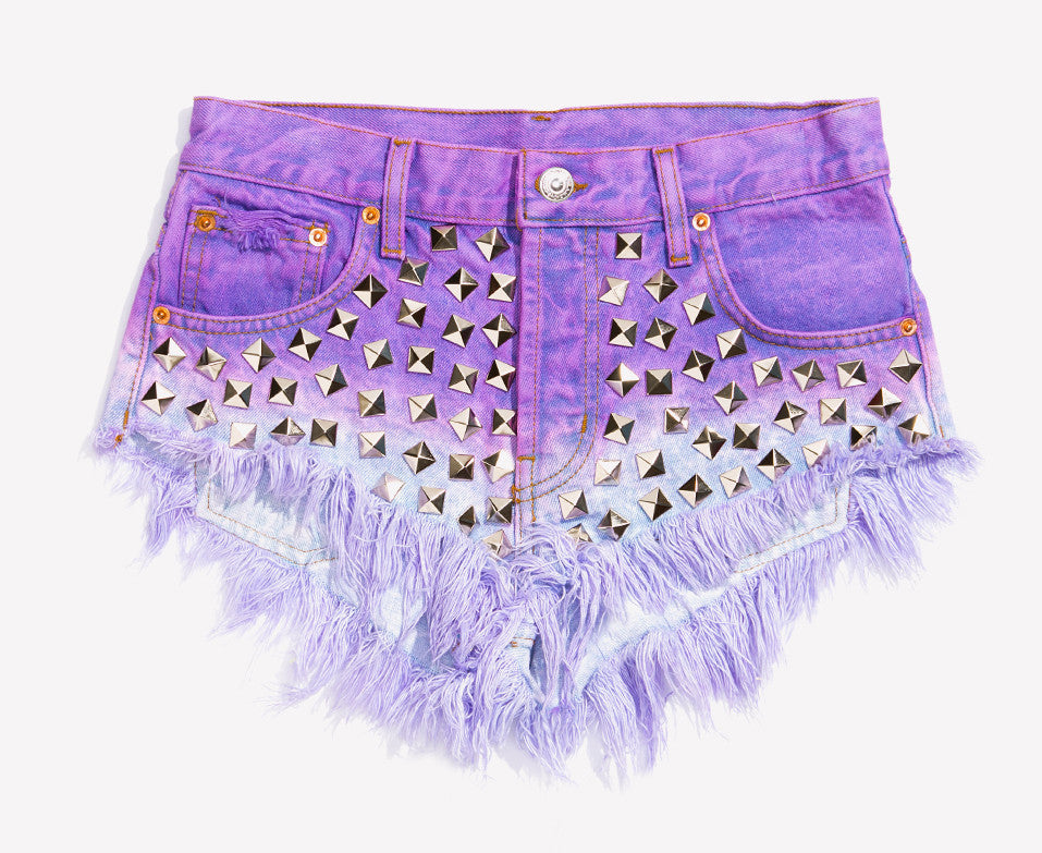 Wunderlust Dream Studded Vintage Shorts