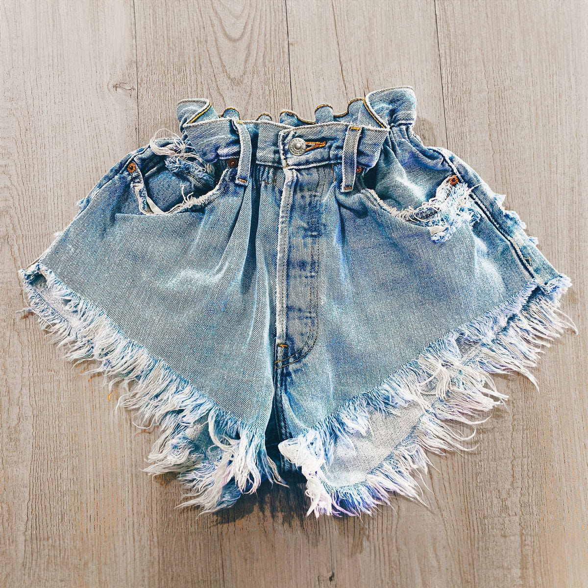 Boho Vintage High Waisted Shorts