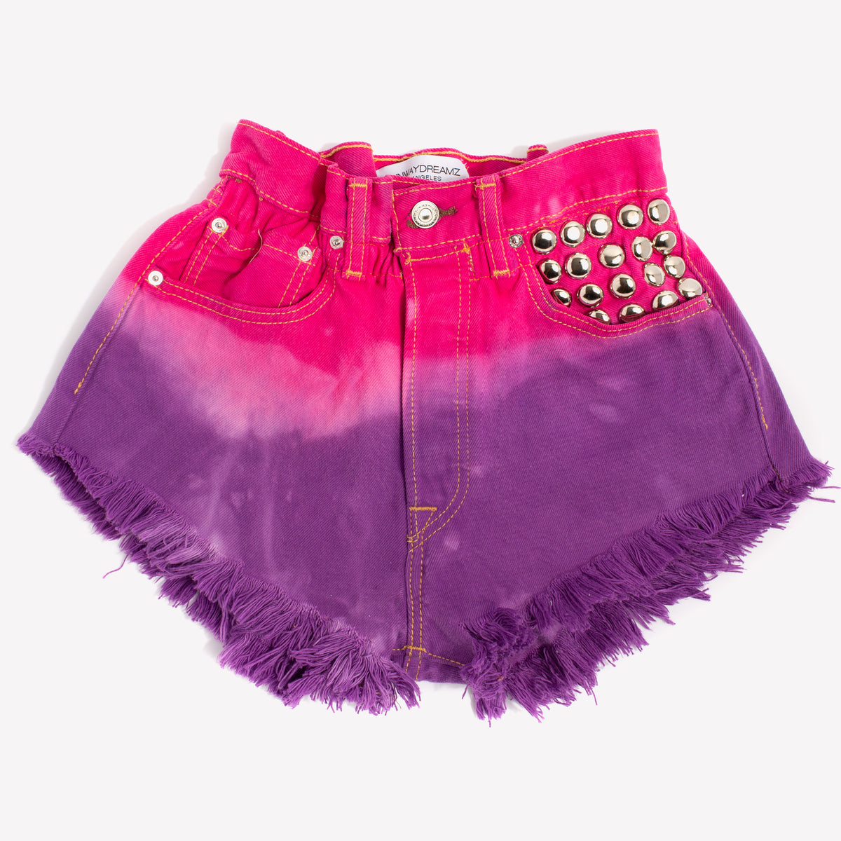 Boho Jules High Waisted Studded Shorts