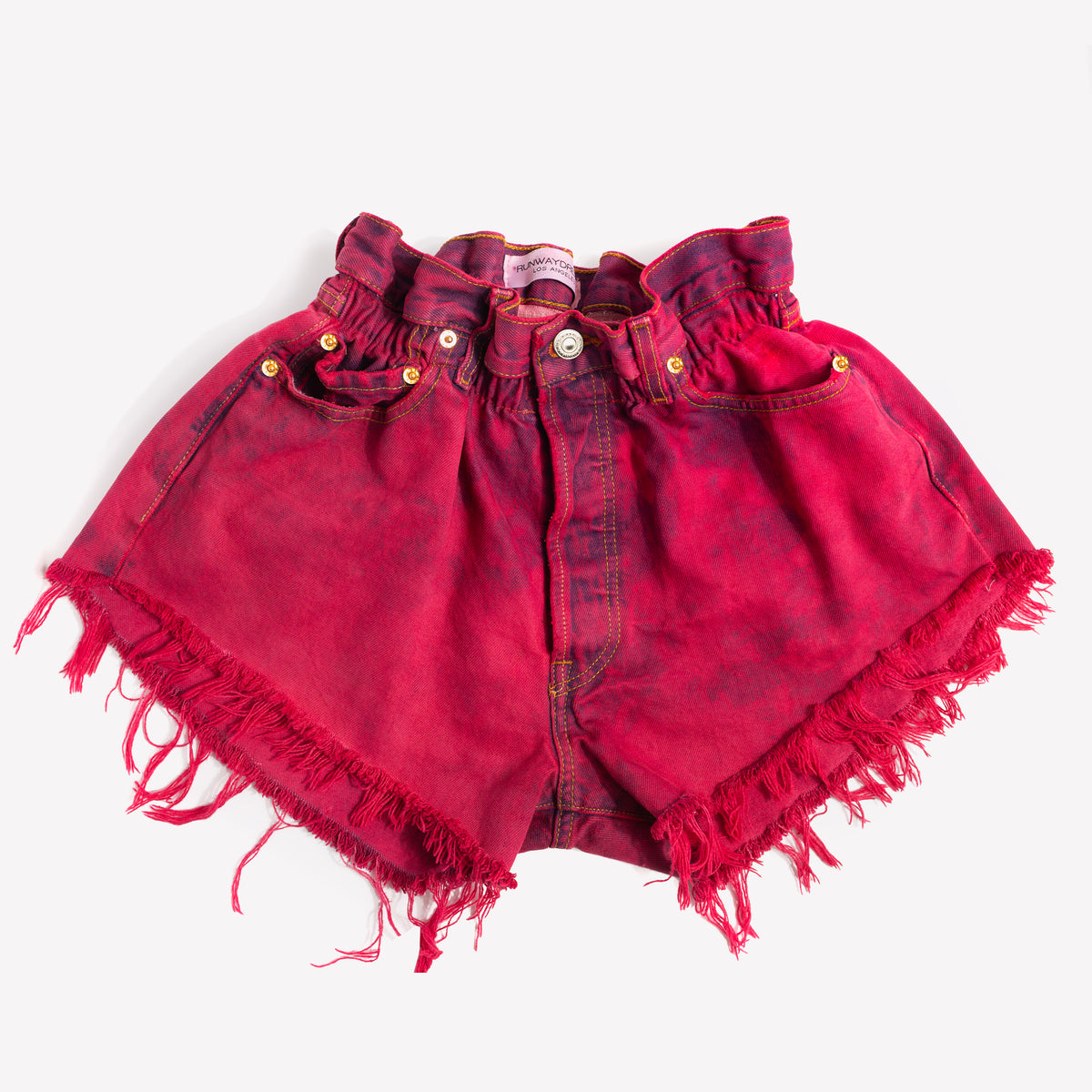 Boho Fire Heart Vintage Shorts