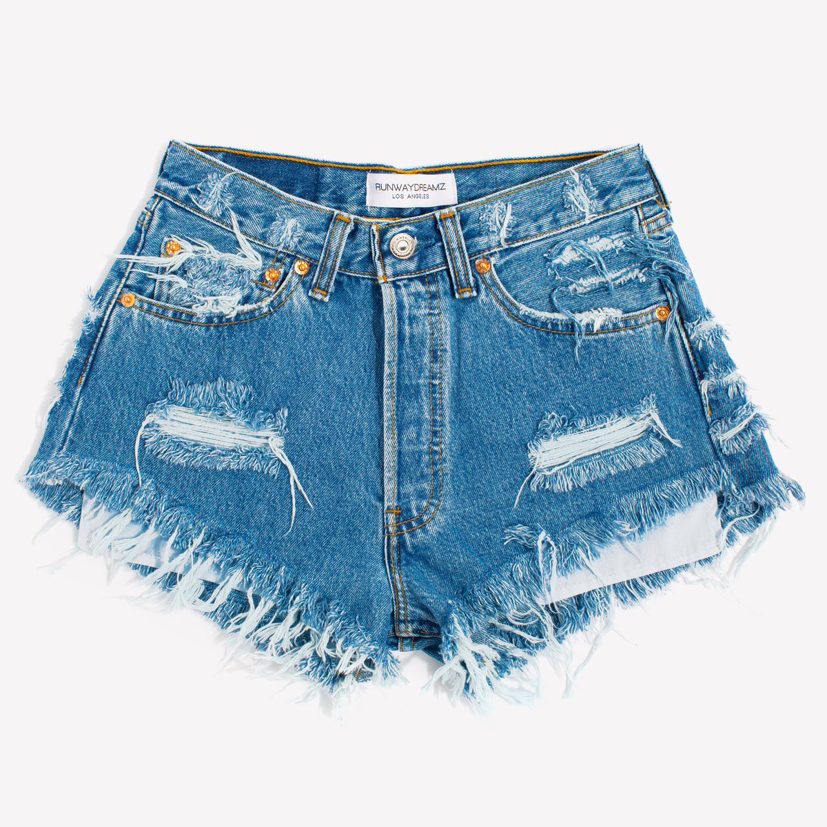 Classic Vintage High Waisted Distressed Cut Off Shorts