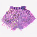Dangers Dreams Clouds Studded Vintage Shorts