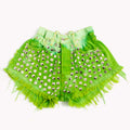 Boho Wunderlust Kiwi Studded Vintage Shorts
