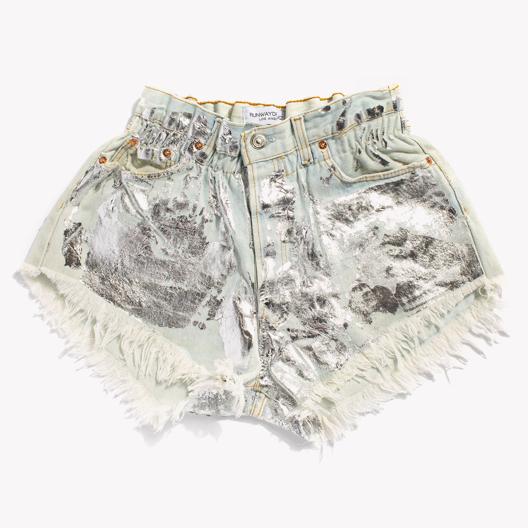 【BohemSeo】 BELTED OBLIQUE SHORTS SHOP - BOTTOM - bohemseo