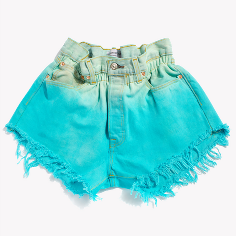 Boho Ombre Sky High Waisted Shorts – RUNWAYDREAMZ Boho Ombre Sky High Waisted Shorts – RUNWAYDREAMZ