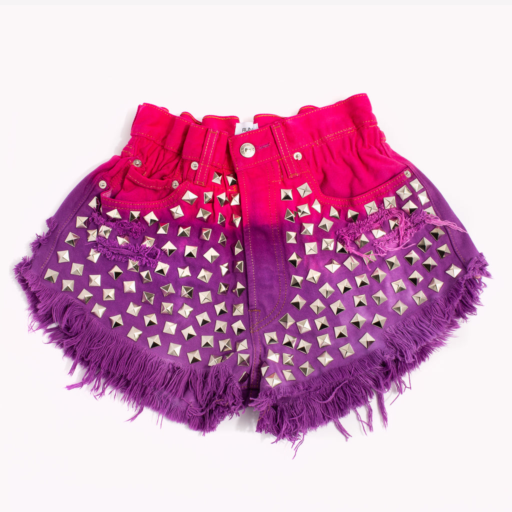 Boho Wunderlust Jules Studded Vintage Shorts