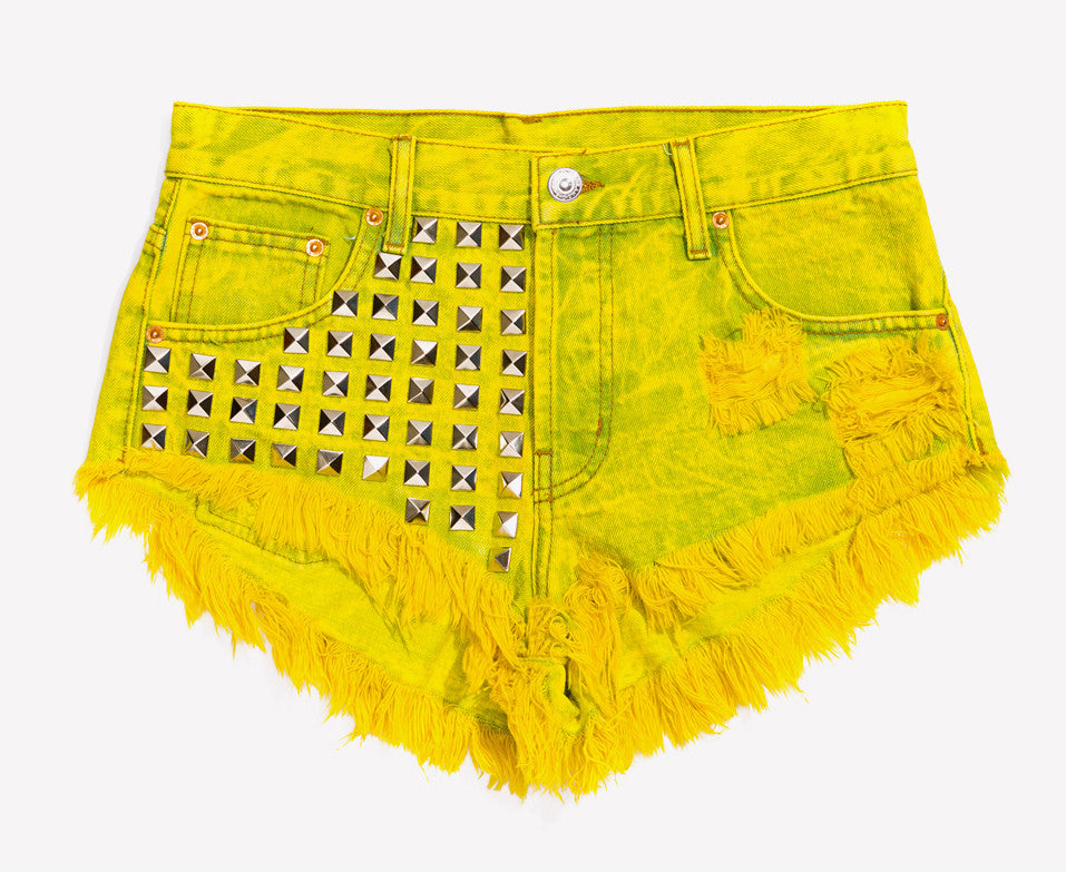 Bel Air Summer Studded Vintage Shorts