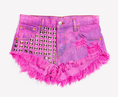 Studded Shorts - High Waisted | Runwaydreamz.com – Page 2 – RUNWAYDREAMZ