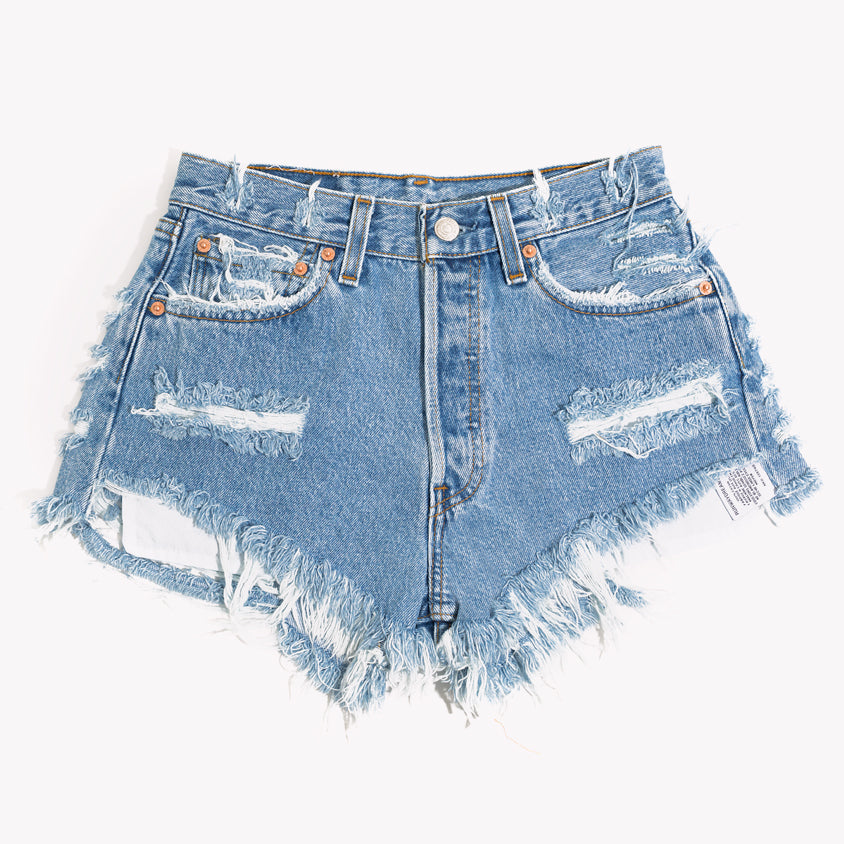 Eli Vintage High Waisted Cut Off Shorts