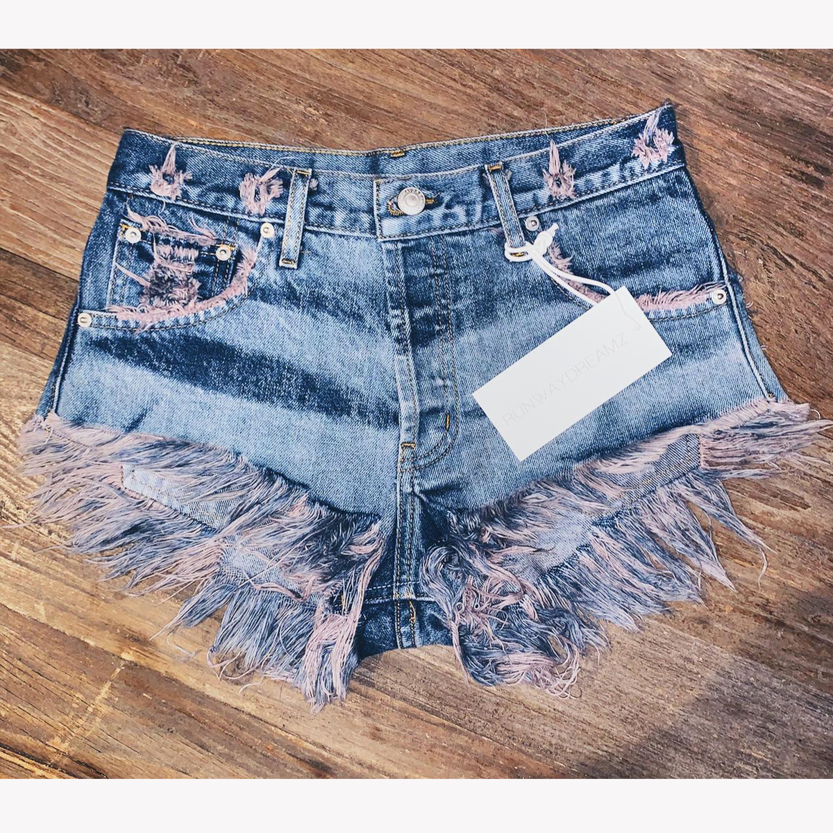 Sand And Sea High Waisted Babe Shorts